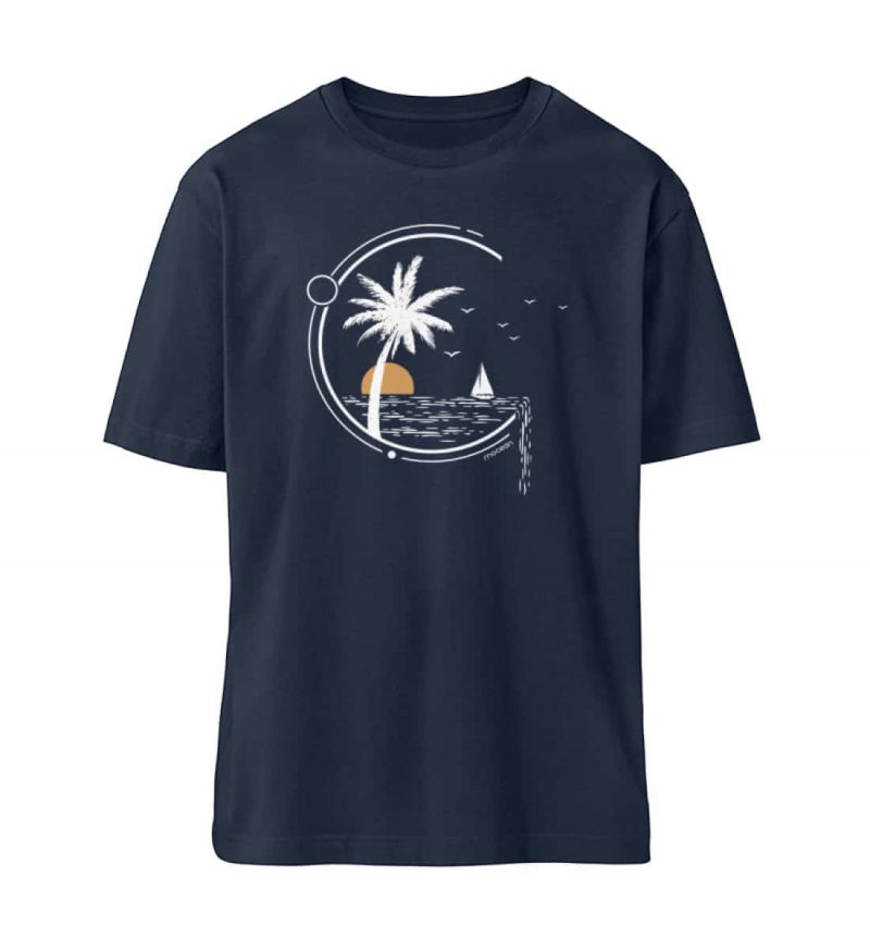 Meeresleben - Relaxed Bio T-Shirt - french navy