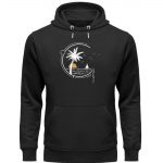 Meeresleben – Premium Unisex Bio Hoodie – black