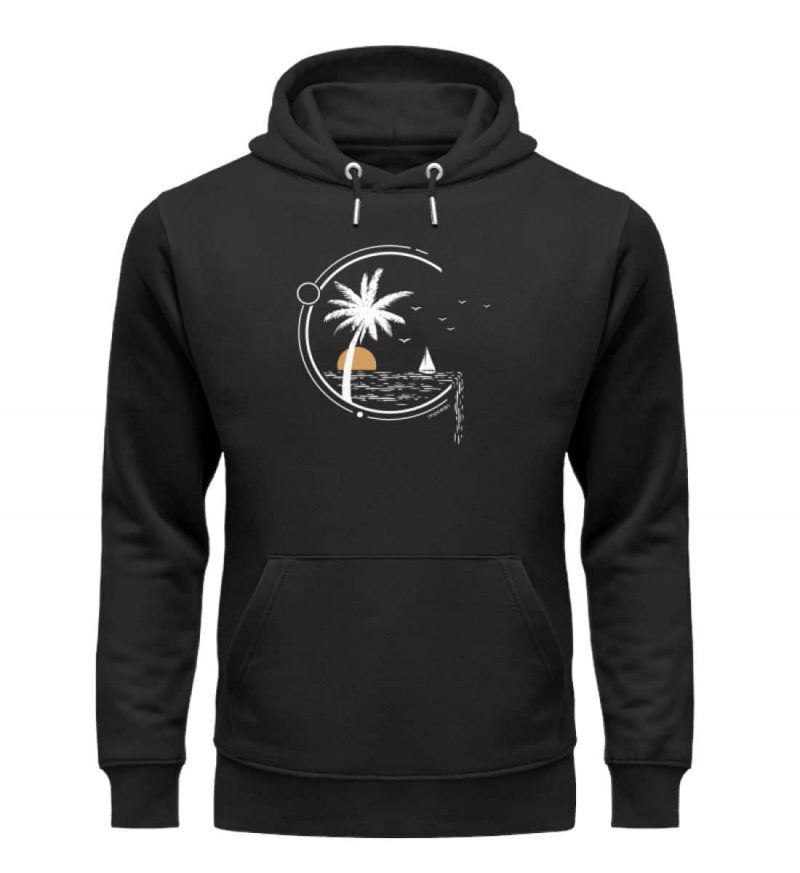 Meeresleben - Premium Unisex Bio Hoodie - black