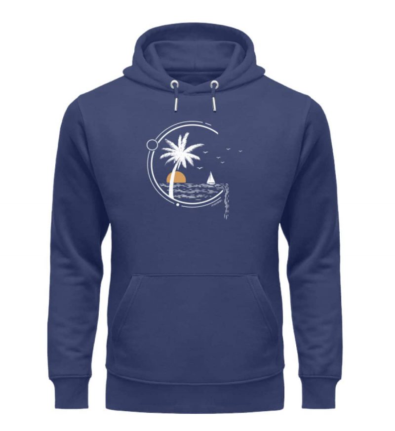 Meeresleben - Premium Unisex Bio Hoodie - blue