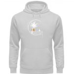 Meeresleben – Premium Unisex Bio Hoodie – heathergrey