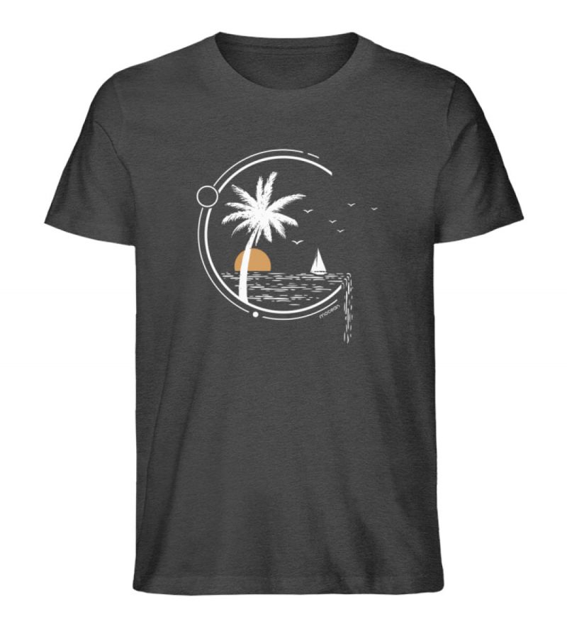 Meeresleben - Unisex Bio T-Shirt - dark heather grey