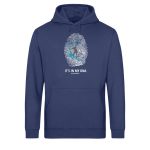 My DNA – Light Unisex Bio Hoodie – navy blue