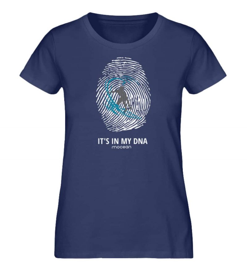 My DNA - Damen Premium Bio T-Shirt - french navy