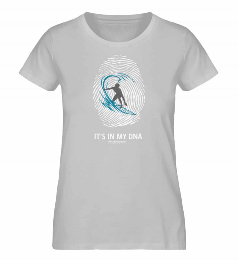 My DNA - Damen Premium Bio T-Shirt - heather grey