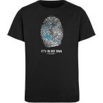 My DNA – Kinder Organic T-Shirt – black