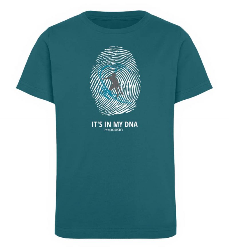 My DNA - Kinder Organic T-Shirt - ocean depth