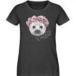 Oceanchild – Damen Premium Bio T-Shirt – dark heather grey