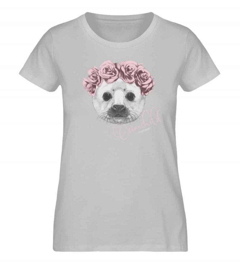 Oceanchild - Damen Premium Bio T-Shirt - heather grey