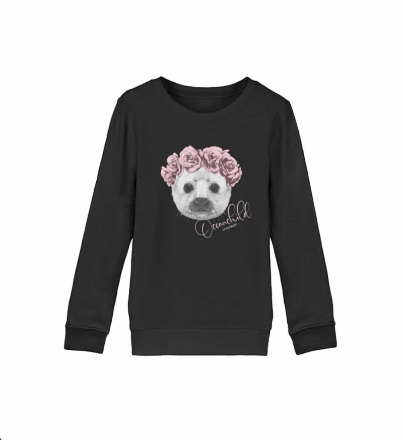 Oceanchild - Kinder Bio Sweater - black
