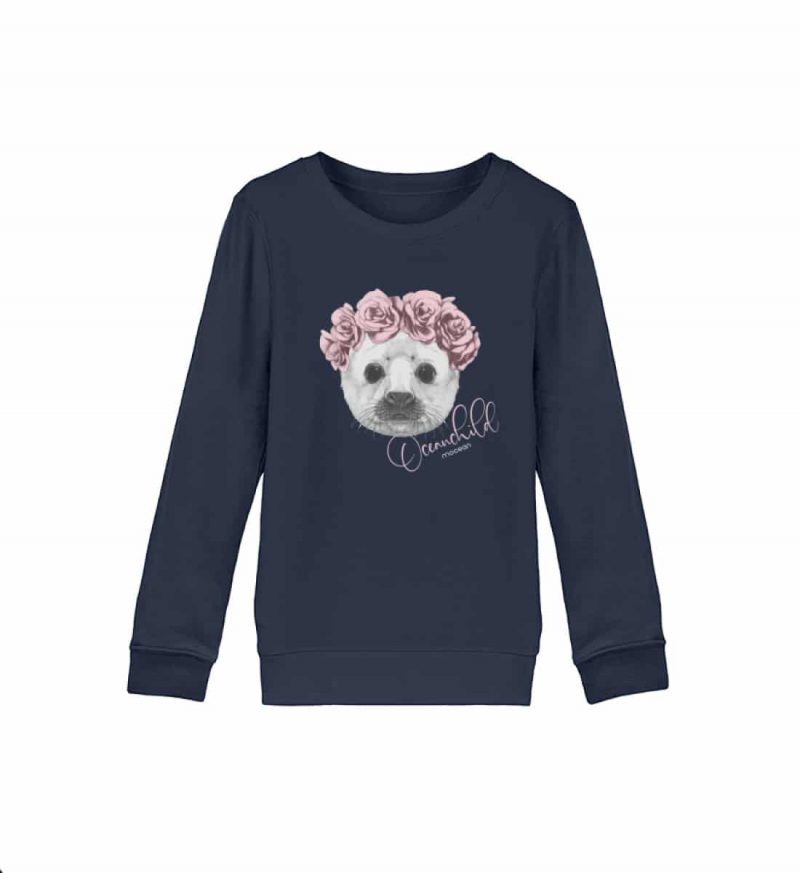 Oceanchild - Kinder Bio Sweater - navy