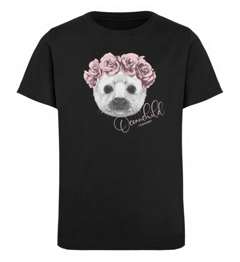 Oceanchild - Kinder Organic T-Shirt - black