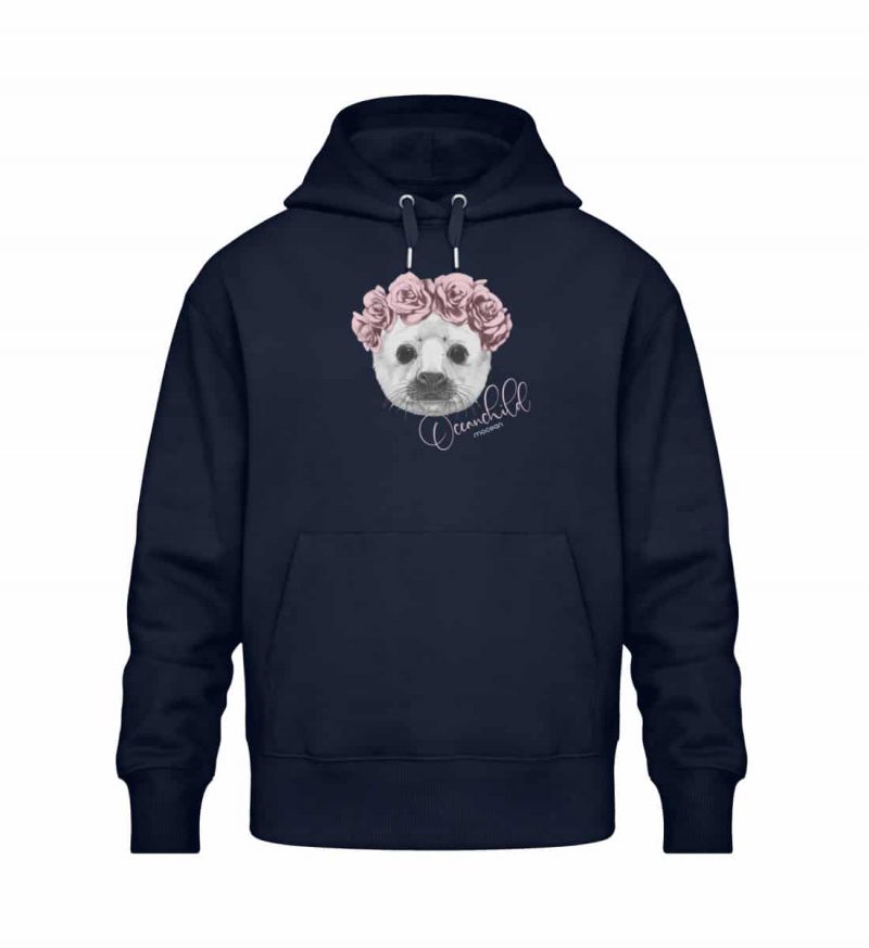 Oceanchild - Relaxed Bio Hoodie - blue