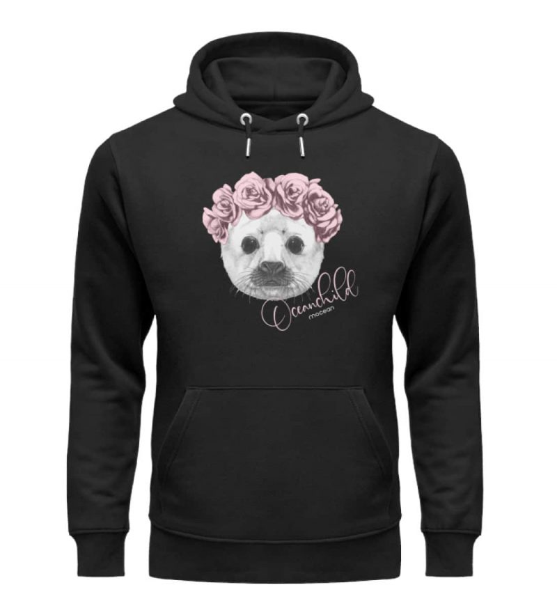Oceanchild - Premium Unisex Bio Hoodie - black