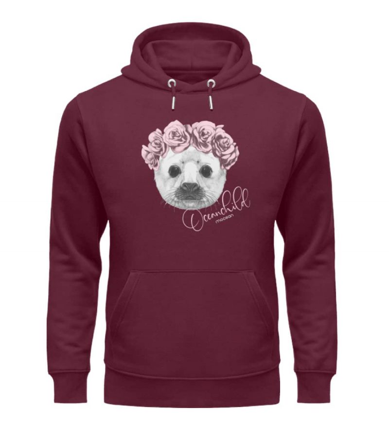Oceanchild - Premium Unisex Bio Hoodie - burgundy