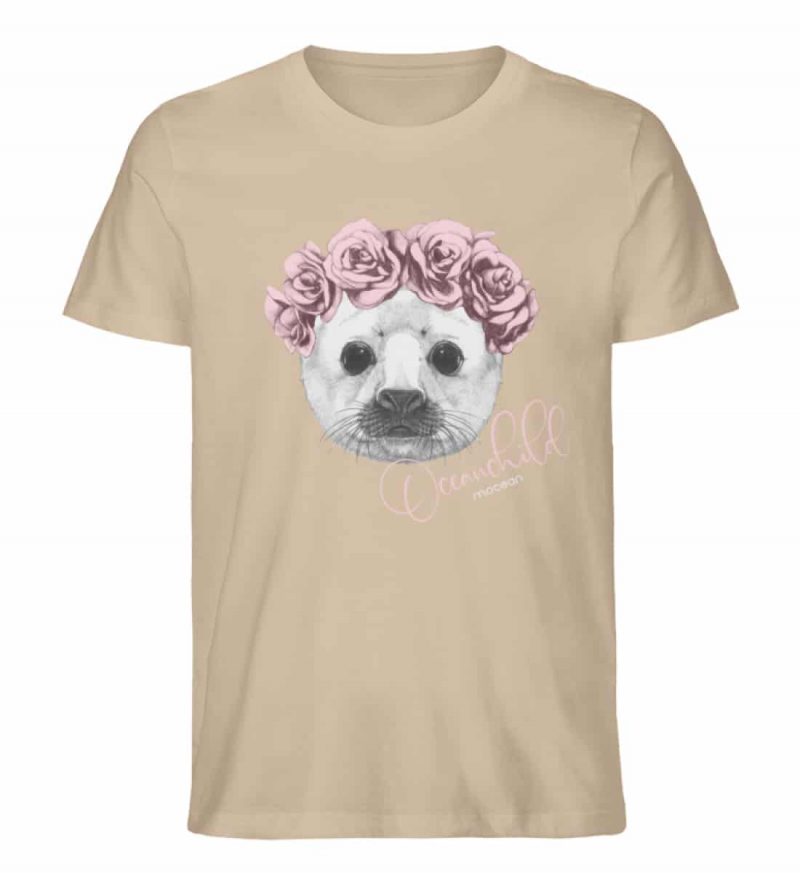 Oceanchild - Unisex Bio T-Shirt - heather sand
