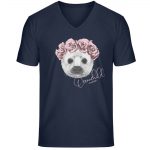 Oceanchild – Unisex Bio V T-Shirt – french navy
