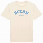 Organic T-Shirt „Ocean Child“ aus Bio Baumwolle in Natural