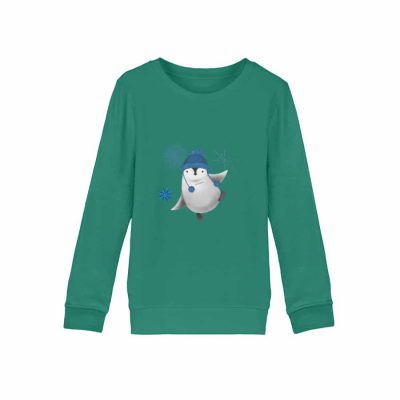 Pinguin Winterfun - Kinder Bio Sweater - grün