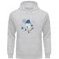 Pinguin Winterfun - Premium Unisex Bio Hoodie - heathergrey