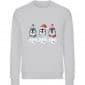 Pinguin Wintertrio - Unisex Bio Sweater - heathergrey