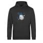 Pinguin Winterfun - Light Unisex Bio Hoodie - dark heather grey