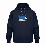 Polarbär – Relaxed Bio Hoodie – navy