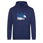 Polarbär – Light Unisex Bio Hoodie – navy