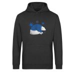 Polarbär – Light Unisex Bio Hoodie – dark heather grey