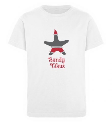 Sandy Claus - Kinder Organic T-Shirt-3