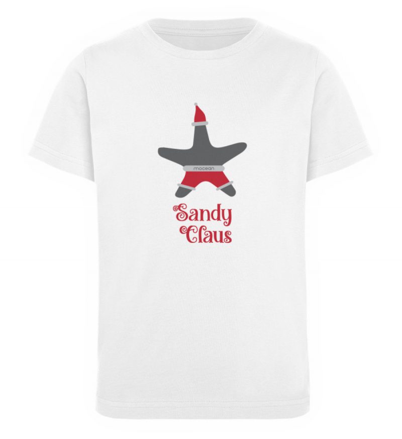 Sandy Claus - Kinder Organic T-Shirt-3