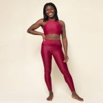 Relax Bustier recycled burgundy mocean