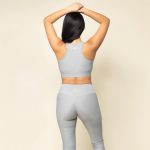Relax Bustier aus Econyl silvergrey
