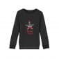 Sandy Claus - Kinder Bio Sweater - black