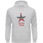 Sandy Claus - Premium Unisex Bio Hoodie - heather grey