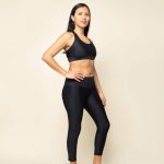 Shape Bustier aus Econyl black mocean