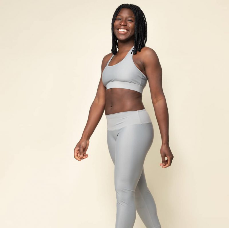 Shape Bustier recycled silvergrey nachhaltig