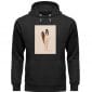 Boho Surfgirl - Premium Unisex Bio Hoodie - schwarz
