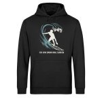 Surfen – Light Unisex Bio Hoodie – black
