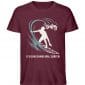 Surfen - Unisex Bio T-Shirt - burgundy