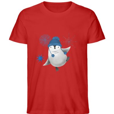 Pinguin Stern - Herren Premium Organic Shirt-4