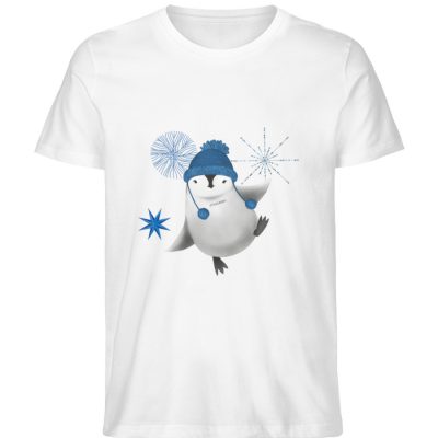 Pinguin Stern - Herren Premium Organic Shirt-3