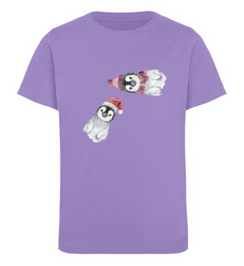 Winter Pinguine - Kinder Organic T-Shirt-6884